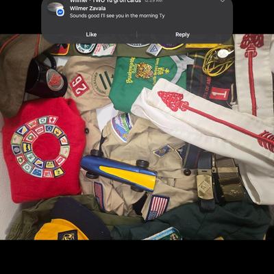 Vintage Boy Scout items lot