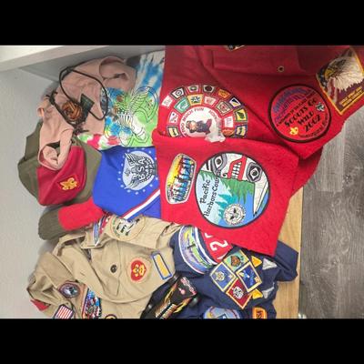 Vintage Boy Scout items lot