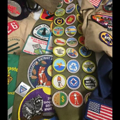 Vintage Boy Scout items lot