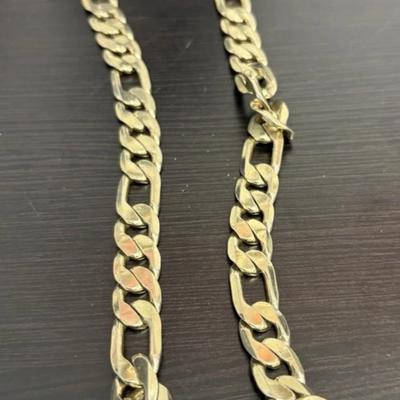 14 k gold necklace Italy BROKEN