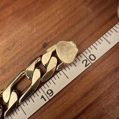 14 k gold necklace Italy BROKEN