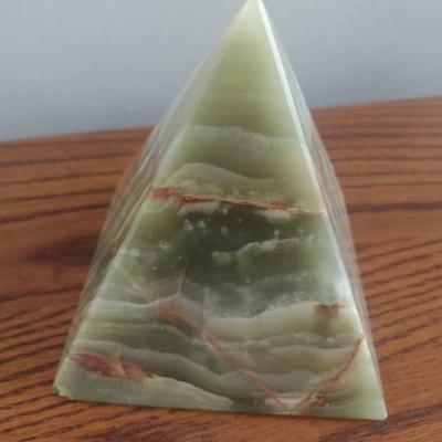Onyx Pyramid Paperweight