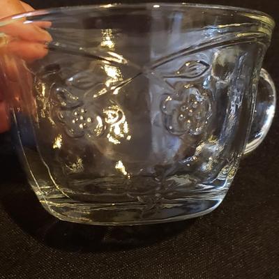 Crystal Punch Bowl, Floral Pattern Punch Bowl and More (C3-KD)