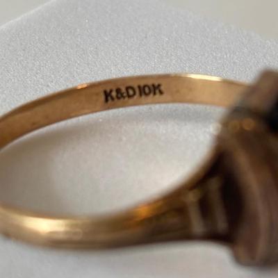 LOT 500: Vintage 1947 Class Ring: 10k, 5g Tw, sz. 11.5
