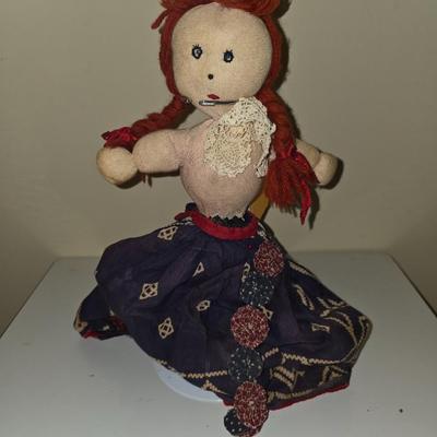 Vintage hand made doll