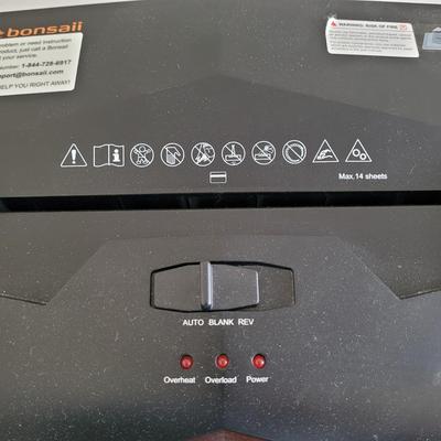 Two Paper Shredders (BR2-EL)