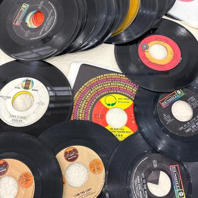 Vintage 45 records