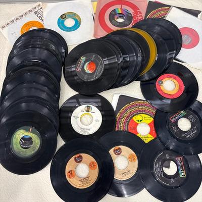 Vintage 45 records