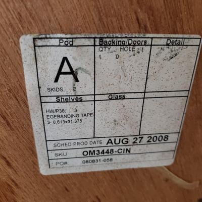 Wooden Bookcase (BR3-KD)