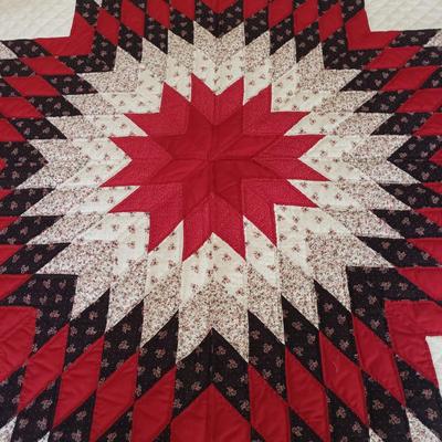 Queen Bedding by Calvin Klein, Brookline, Handmade Quilt and More! (BR3-KD)