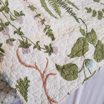 Queen Bedding by Calvin Klein, Brookline, Handmade Quilt and More! (BR3-KD)