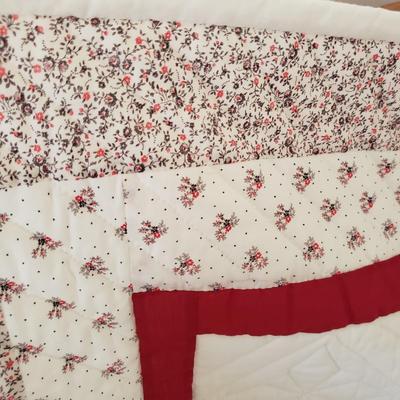Queen Bedding by Calvin Klein, Brookline, Handmade Quilt and More! (BR3-KD)
