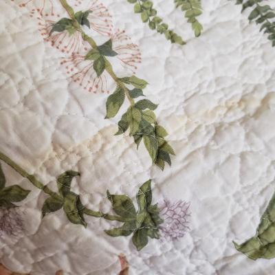 Queen Bedding by Calvin Klein, Brookline, Handmade Quilt and More! (BR3-KD)