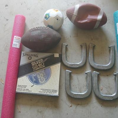 Outdoor Sports & Recreation Gear – Footballs, Horseshoes, Pool Noodles & More