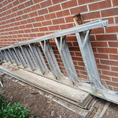 9' Aluminum ladder