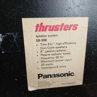 Panasonic SE-3170D Hi-Fi Stereo Receiver / turntable with Speakers