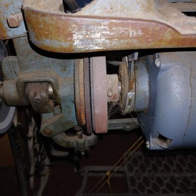 Singer Treadle Sewing Machine in Cabinet