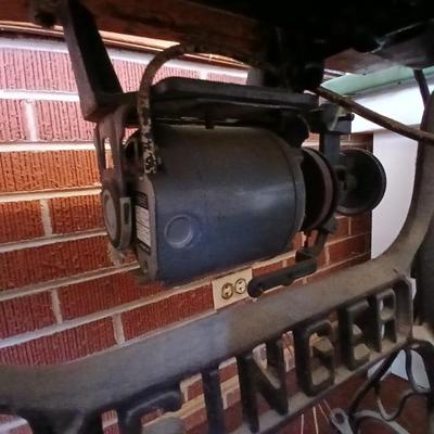 Singer Treadle Sewing Machine in Cabinet