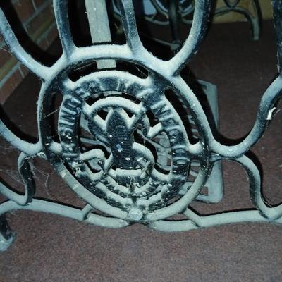 Singer Treadle Sewing Machine in Cabinet