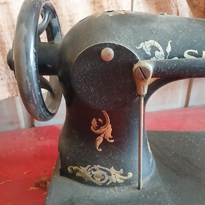 Singer Treadle Sewing Machine in Cabinet