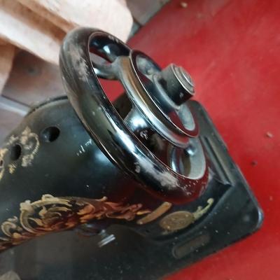 Singer Treadle Sewing Machine in Cabinet