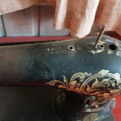 Singer Treadle Sewing Machine in Cabinet