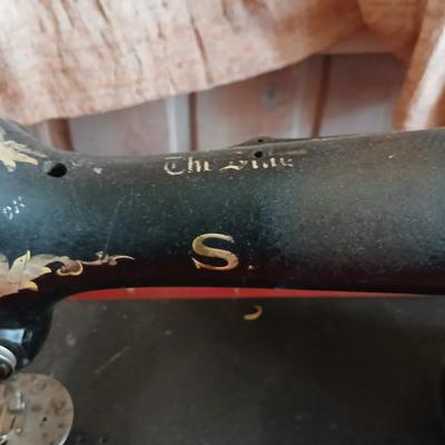 Singer Treadle Sewing Machine in Cabinet