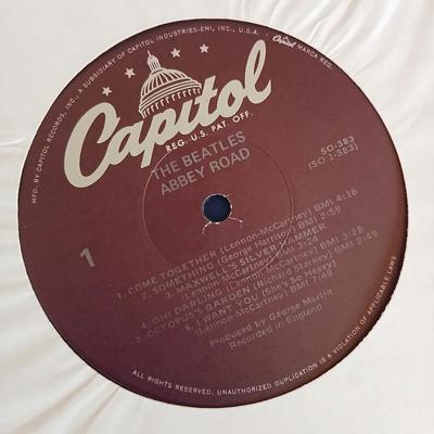 The Beatles – Abbey Road (Back Cover, Vinyl LP)