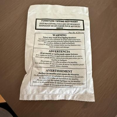 Gray Three Drawer Dresser (LE-BM)