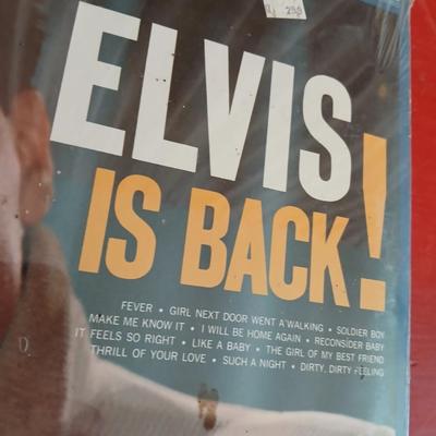 SEALED 1960 Elvis Presley Elvis Is Back! Vinyl LP – RCA LSP-2231 Stereo LP Album nice record! copyright 1960