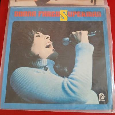 2 Donna Fargo Vinyl LPs – "Just for You" & "Superman"
