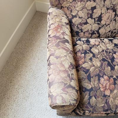 Thomasville Upholstered Chair and Ottoman (BR3-KD)