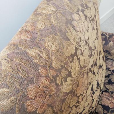 Thomasville Upholstered Chair and Ottoman (BR3-KD)