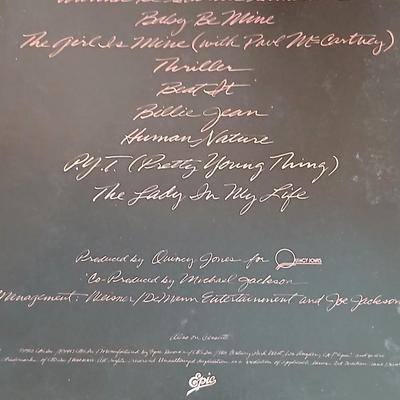 2 Vinyl Records – Michael Jackson & Roy Orbison