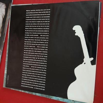 2 Vinyl Records – Michael Jackson & Roy Orbison