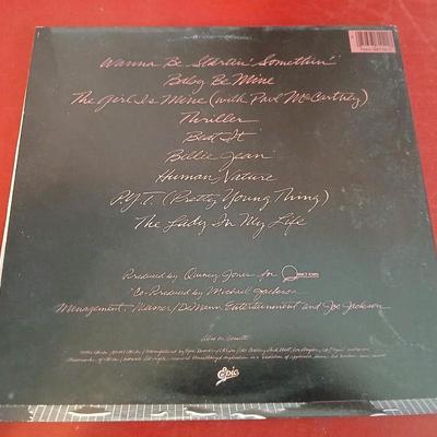 2 Vinyl Records – Michael Jackson & Roy Orbison