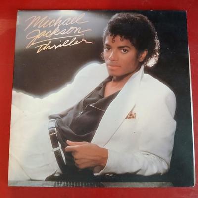 2 Vinyl Records – Michael Jackson & Roy Orbison