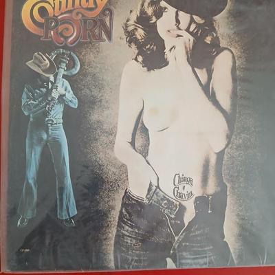 4 Vintage Country Vinyl Records – Hank Snow, Moe Bandy, Bob Wills, Chinga Chavin