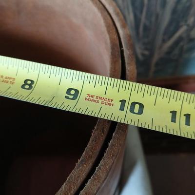 Upholstery and Crafting Materials – Scraps of Vinyl, and small roll of leather