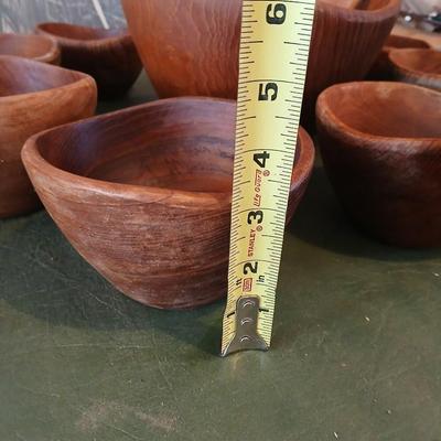 Kalmar Teak Wood Salad Bowl Set – Made in Thailand (9-Piece)