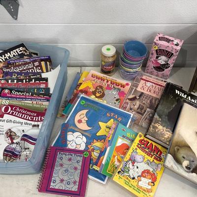 Craft magazines, kids books and more