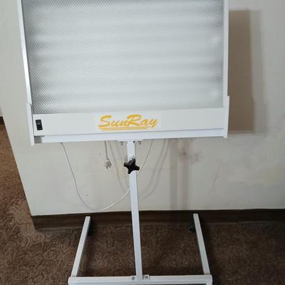 SunBox SunRay™ Light Therapy Unit on Rolling Stand – Model SR-10676