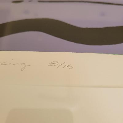 Pencil Signed "Man a Dancing" Wall Art Print (BR2-EL)