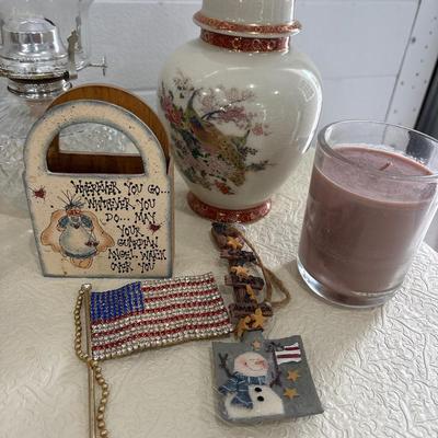 Oil lamp, trinket boxes, and more
