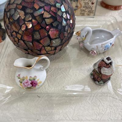 Oil lamp, trinket boxes, and more