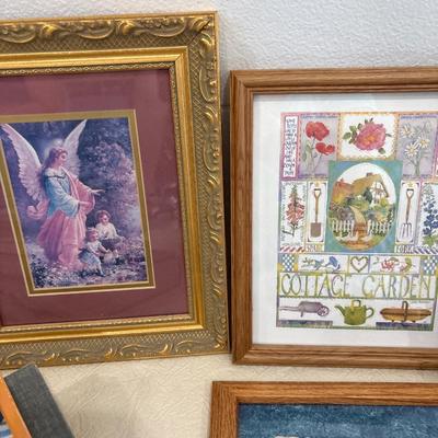 Wall decor & books