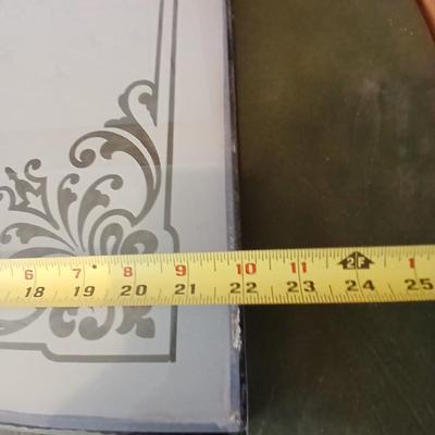 Arched Glass Decorative Panel – 38" x 23" x 1.25"