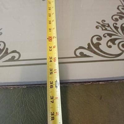 Arched Glass Decorative Panel – 38" x 23" x 1.25"