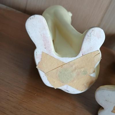 Vintage Mid-Century Siamese Cat Figurines – Japan, Tall Pair