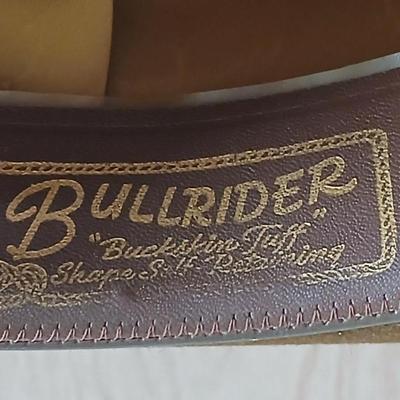 Vintage Bullrider Western Hat – Imported Coney Fur, Size 7